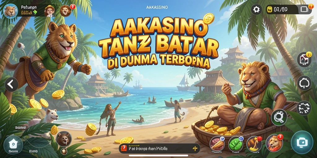 Gameplay AAKASINO yang menarik di dunia terbuka.