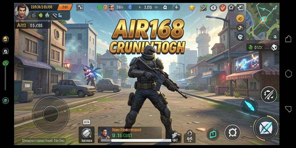 Gameplay AIR168 yang menarik dengan simulasi interaktif.