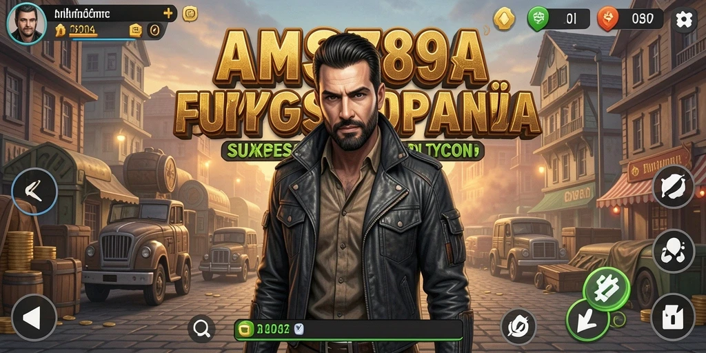 Tampilan gameplay AMS789 yang penuh aksi dan strategi dalam dunia Tycoon.