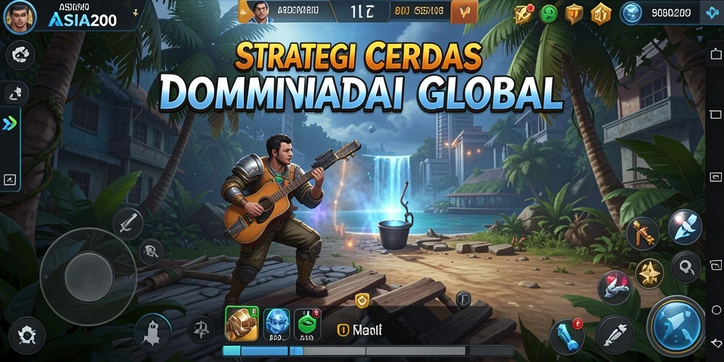 Tampilan gameplay ASIA200 dengan aksi strategi menarik.