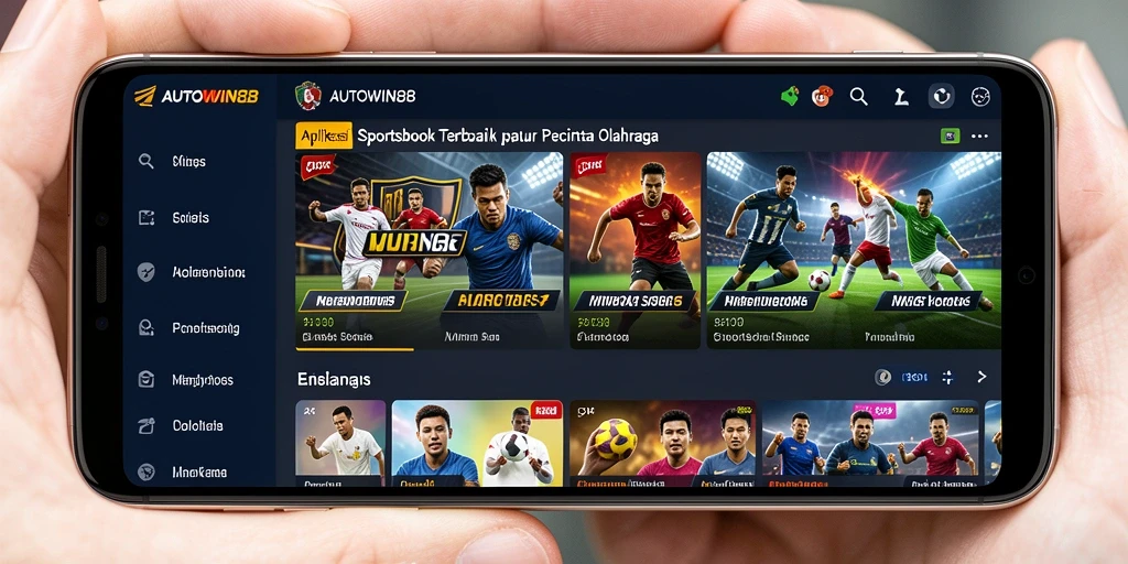 Tampilan screenshot AUTOWIN88 menampilkan pengalaman taruhan olahraga yang seru.