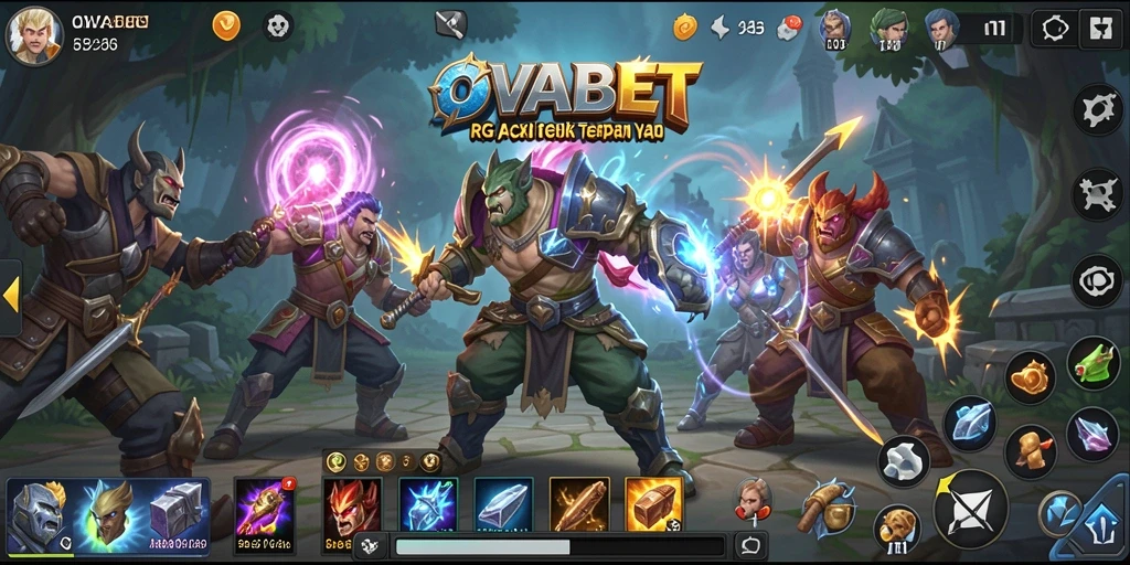 Screenshot menunjukkan gameplay ARPG yang seru dan menantang.
