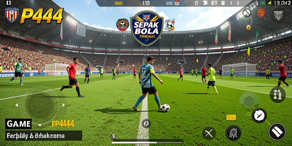 Gameplay PP444 yang menyenangkan dengan grafis menarik.