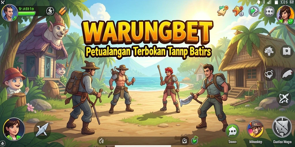 Tangkapan layar aksi mendebarkan di dunia Open World WARUNGBET.